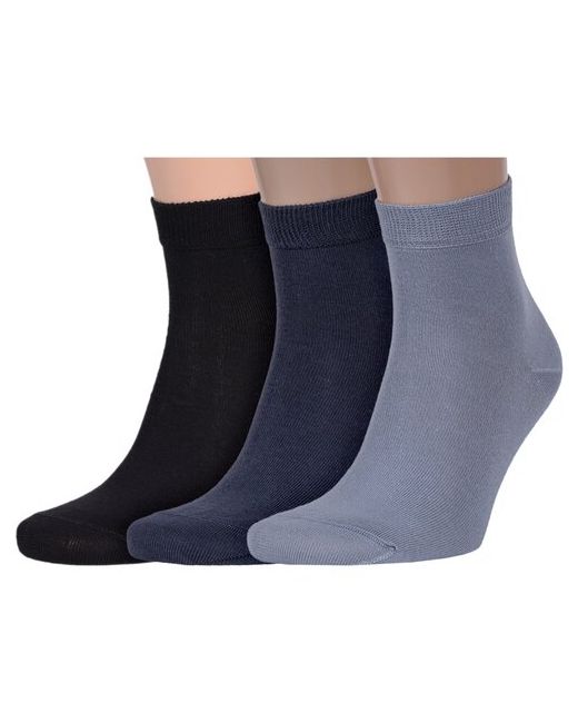 Брестские Комплект из 3 пар мужских носков БЧК микс 4 размер 29 44-45