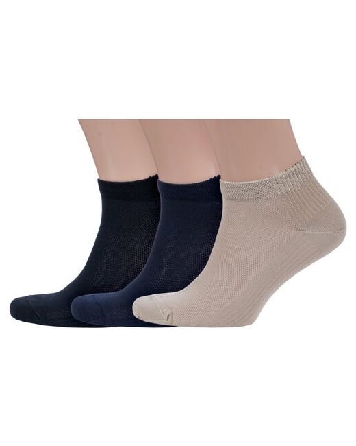 Grinston Комплект из 3 пар мужских носков socks PINGONS микромодала микс 1 размер 29