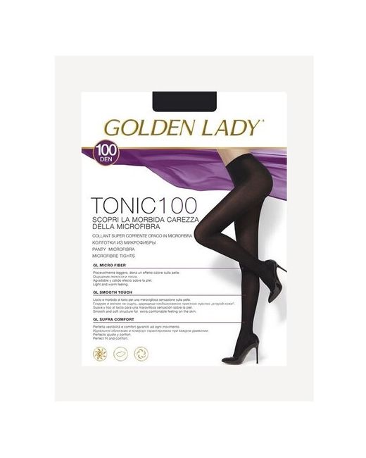 GoldenLady Колготки Tonic 100 Nero 2