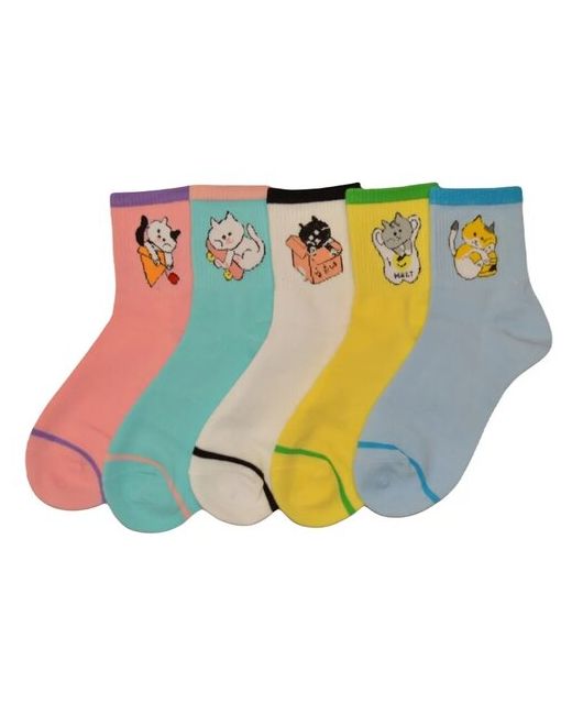 Turkan Комплект женских носков Кошки-3 5 штук размер