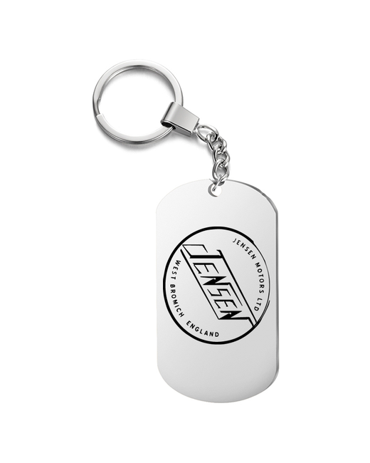 irevive Брелок для ключей Jensen гравировкой подарочный жетон на сумку ключи в подарок