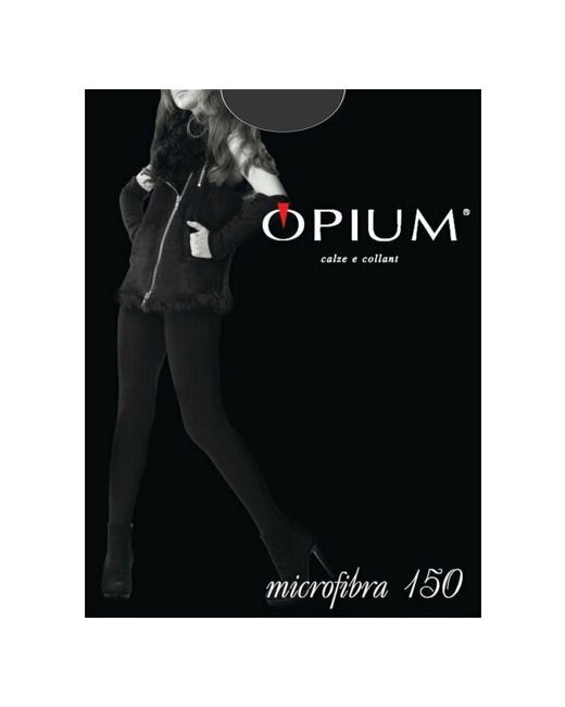Opium Колготки из микрофибры Microfiber 150 den grafite размер