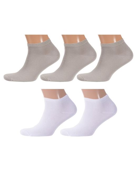 RuSocks Комплект из 5 пар мужских носков Орудьевский трикотаж микс 3 размер 25