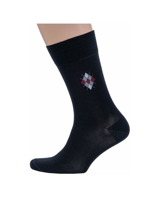 Grinston носки из мерсеризованного хлопка socks PINGONS черные размер 29