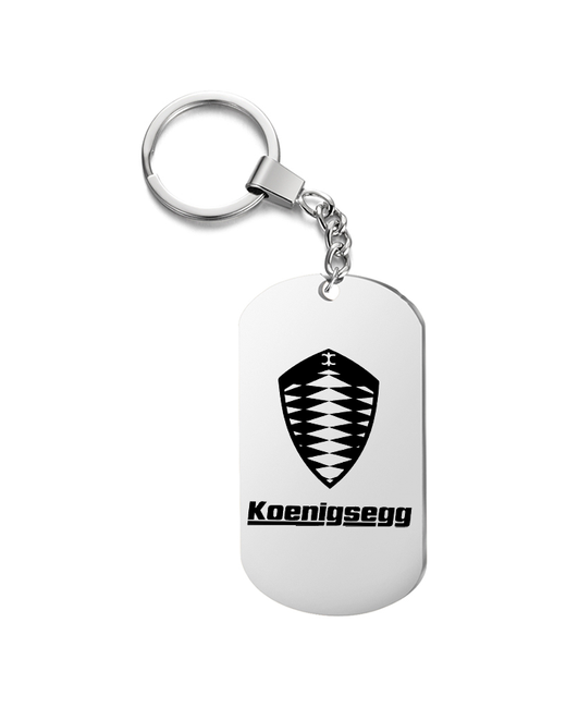 irevive Брелок для ключей Koenigsegg гравировкой подарочный жетон на сумку ключи в подарок