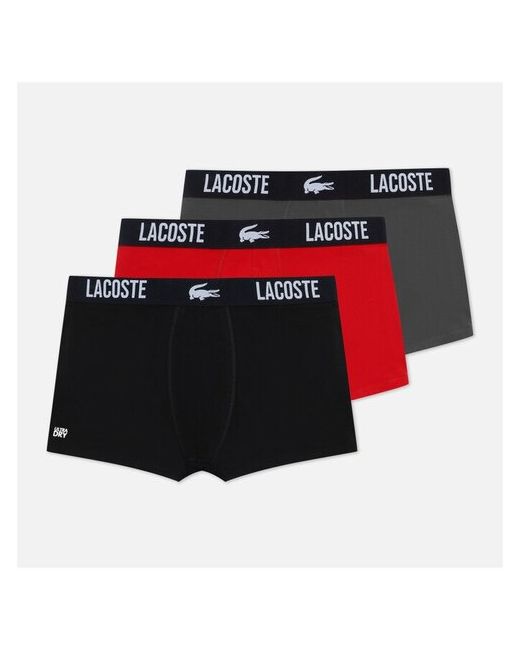 Lacoste Underwear Комплект мужских трусов 3-Pack Classic Trunk Размер S