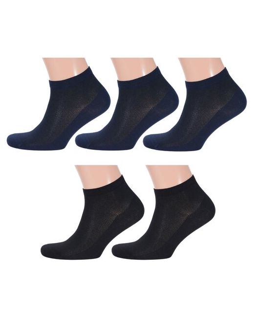 RuSocks Комплект из 5 пар мужских носков Орудьевский трикотаж микс 4 размер 27-29 42-45