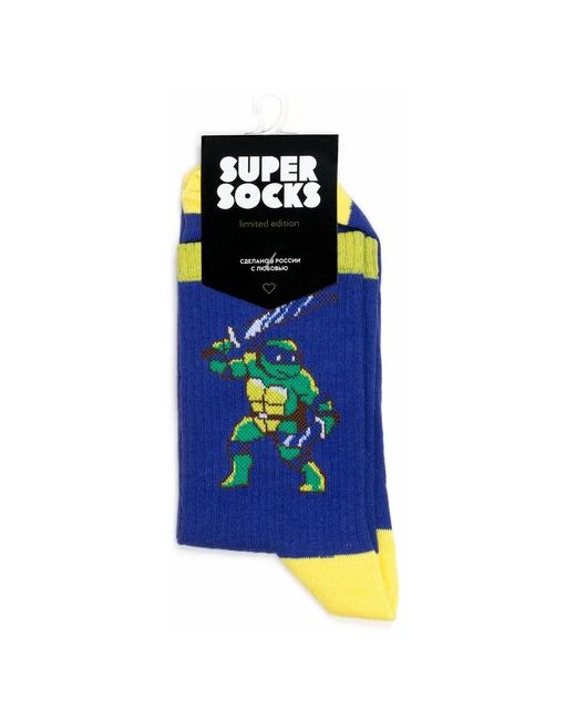 Super socks Носки с рисунками TMNT Леонардо