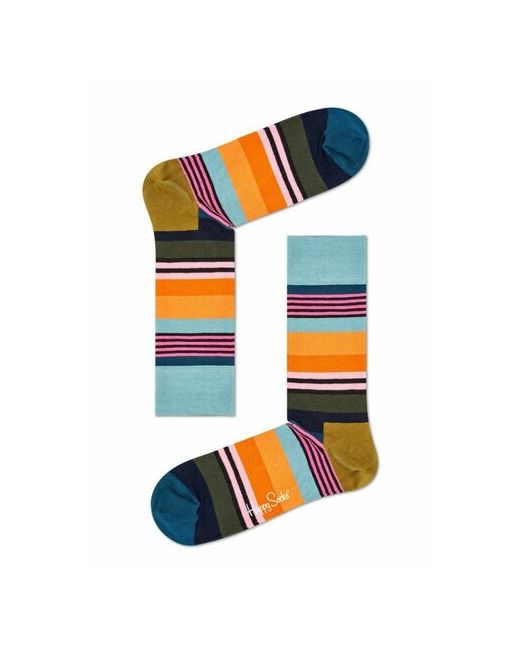 Happy Socks Хлопковые носки унисекс Mistletoe Sock разноцветный 25