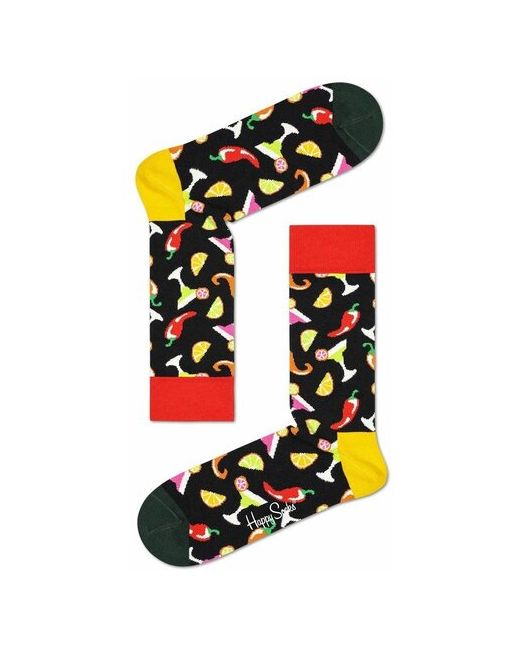 Happy Socks Носки унисекс Drink Sock с принтом в виде коктейлей Размер 29