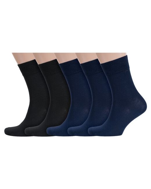 RuSocks Комплект из 5 пар мужских носков Орудьевский трикотаж микс 2 размер 29 44-45