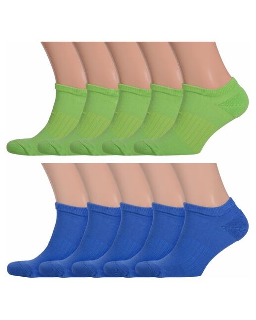 Palama Комплект из 10 пар мужских носков с махровым мыском и пяткой Comfort микс 4 размер 27 42-43