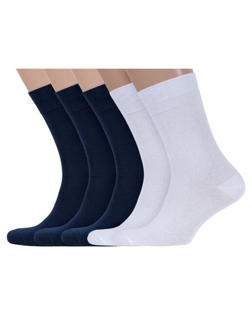 Virtuoso Комплект из 5 пар мужских носков микс 4 без этикеток размер 27 41-43