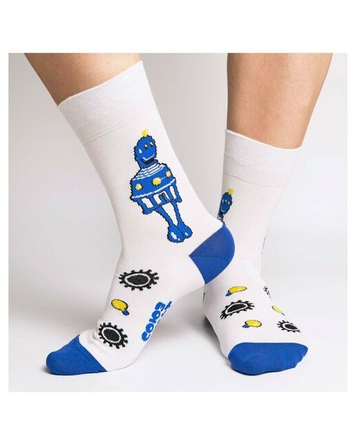 St. Friday Носки Socks робот с планеты шелезяка размер 42-46