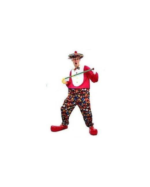 ChiMagNa Карнавальные костюмы и аксессуары для праздника Клоун шапито скоморох S1179 2XL 52-54 р.р