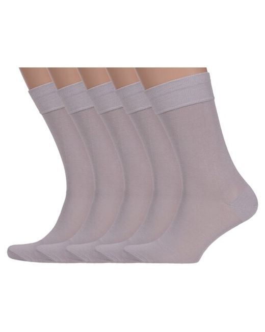 Lorenzline Комплект из 5 пар мужских носков размер 27 41-42