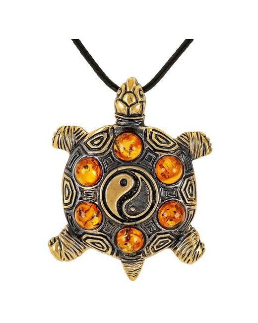 Stone Craft Подвеска Черепаха Инь-Янь-Бижу-Подарок-На-Рождество-На-Праздник.