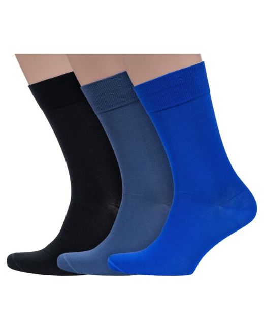 Sergio di Calze Комплект из 3 пар мужских носков PINGONS мерсеризованного хлопка микс 1 размер 29