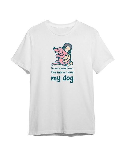 Сувенир Shop Футболка СувенирShop Dog lover/Собака L