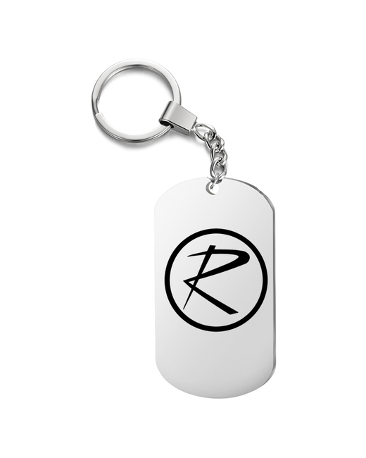 irevive Брелок для ключей Rambler гравировкой подарочный жетон на сумку ключи в подарок
