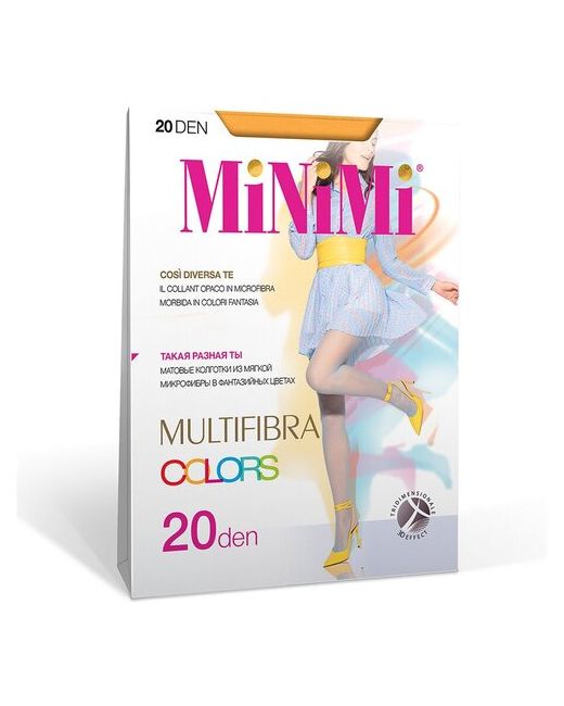 Minimi Колготки Mini MULTIFIBRA COLORS 20 Ambra 15-1058 2