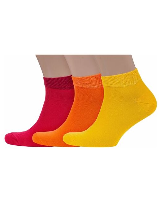 Носкофф Комплект из 3 пар мужских носков алсу микс 1 размер 23-25
