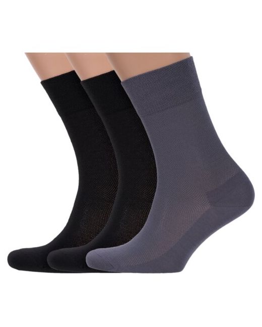 Брестские Комплект из 3 пар мужских носков БЧК микс 1 размер 25 40-41