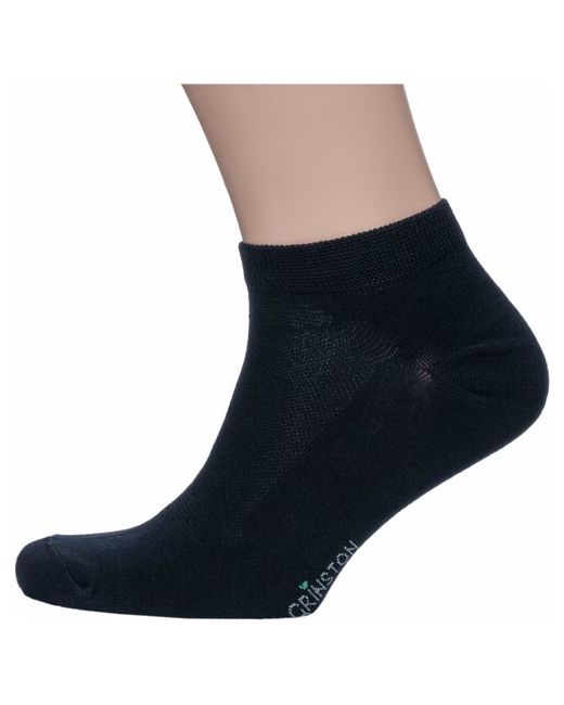 Grinston Короткие бамбуковые носки socks PINGONS черные размер 27/29 41-45