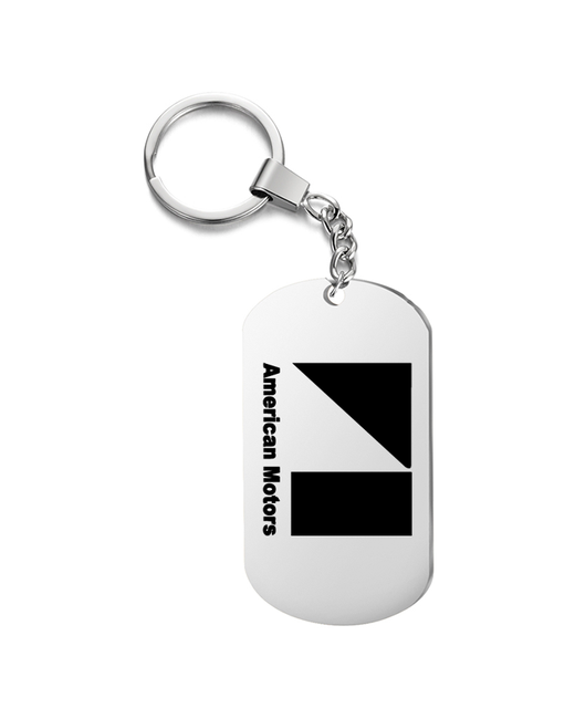 irevive Брелок для ключей AMG односторонний с гравировкой подарочный жетон на сумку ключи в подарок