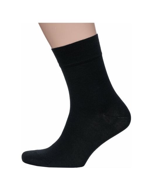 RuSocks бамбуковые носки Орудьевский трикотаж черные размер 27