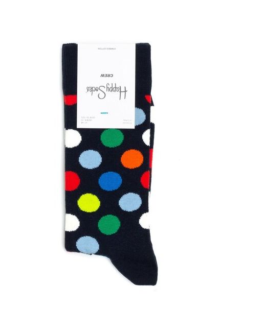 Happy Socks Носки в горох Big Dot Black Multit 41-46