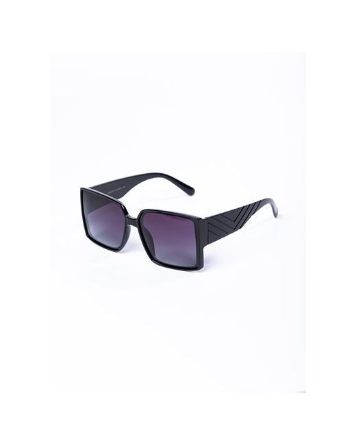 ezstore Солнцезащитные очки Оправа квадратная Стильные Ультрафиолетовый фильтр Защита UV400 Чехол в подарок Темные 200422544