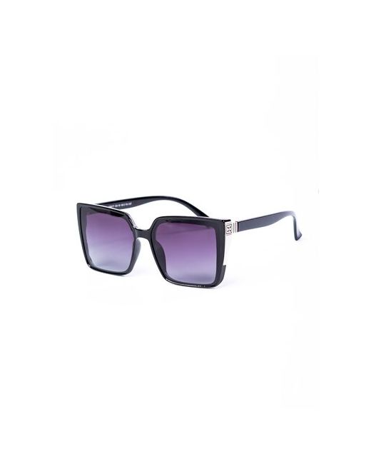 ezstore Солнцезащитные очки Оправа квадратная Стильные Ультрафиолетовый фильтр Защита UV400 Чехол в подарок Темные 200422507