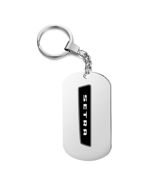 irevive Брелок для ключей Setra гравировкой подарочный жетон на сумку ключи в подарок