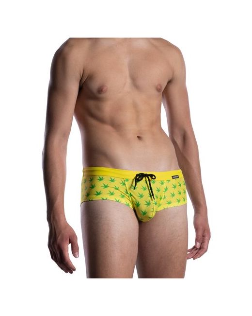 Manstore Плавки хипсы M2061 Beach Hot Pants Yellow Размер M