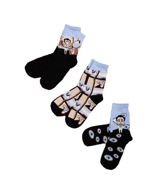 Berchelli Набор мужских носков Дали из 3-х пар размер