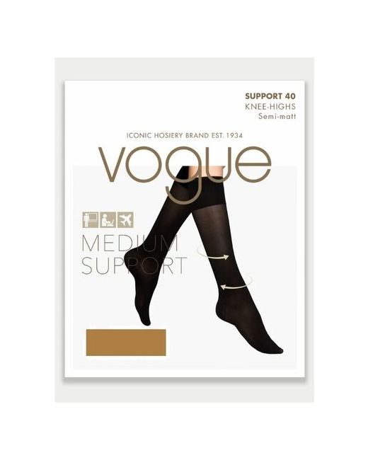 Vogue Гольфы Support Knee 40 den 2 пары