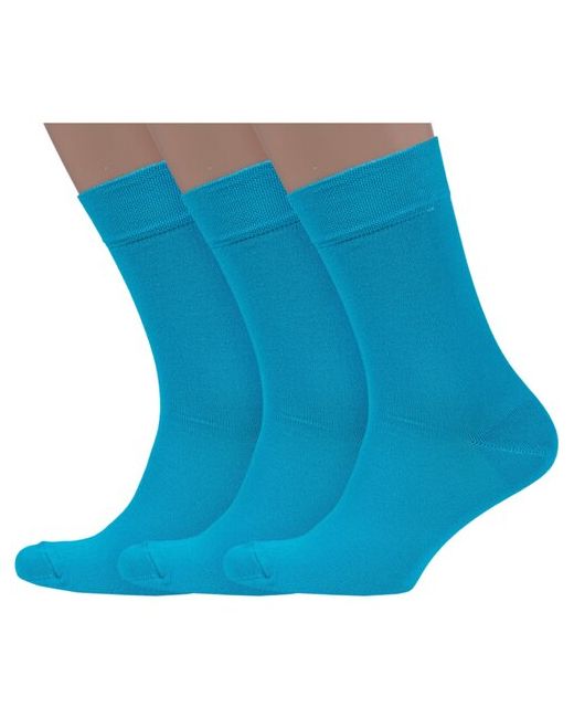 Носкофф Комплект из 3 пар мужских носков алсу лагуна размер 27-29