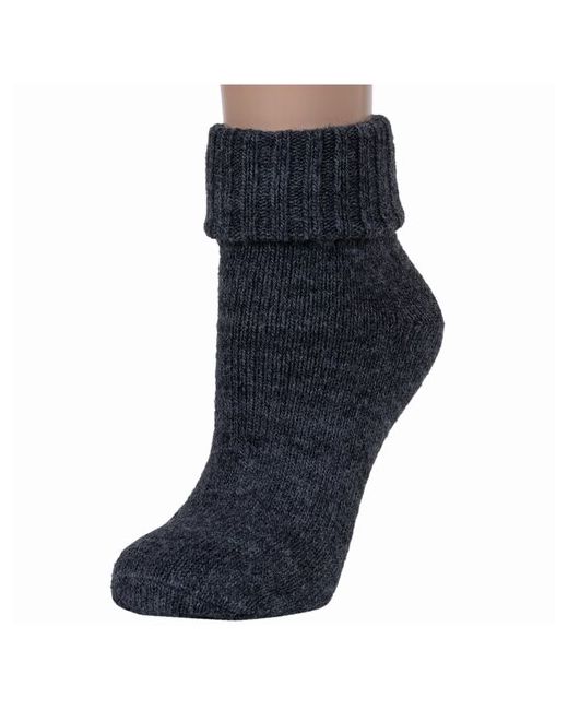 RuSocks шерстяные носки Орудьевский трикотаж темно размер 23-25 39