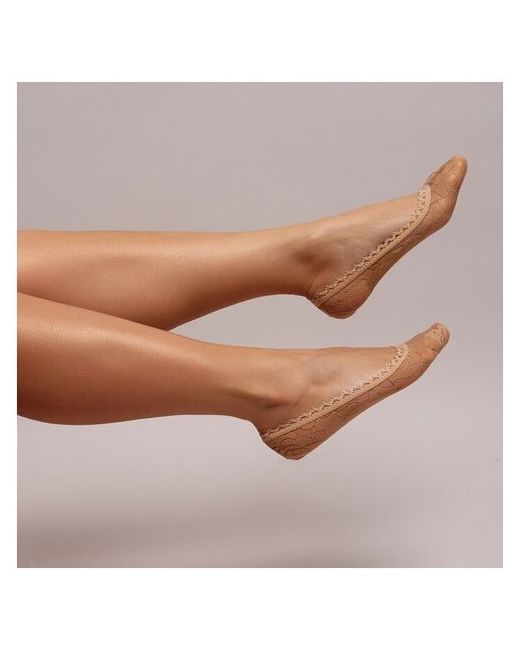 Minaku Набор женских носков-невидимок 3 пары размер 36-37 23 см