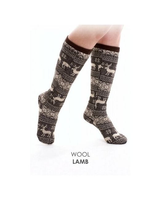 Wool Lamb Гольфы меховые эластичные сканди 36-40