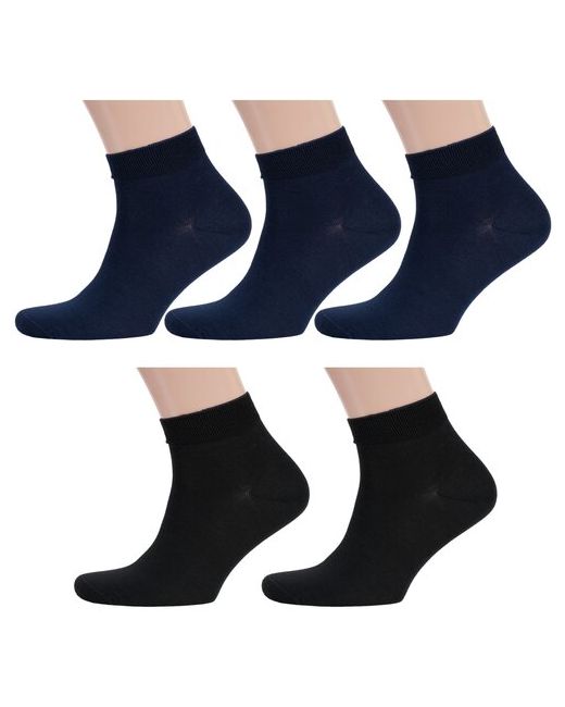 RuSocks Комплект из 5 пар мужских носков Орудьевский трикотаж микс 10 размер 25-27 38-41