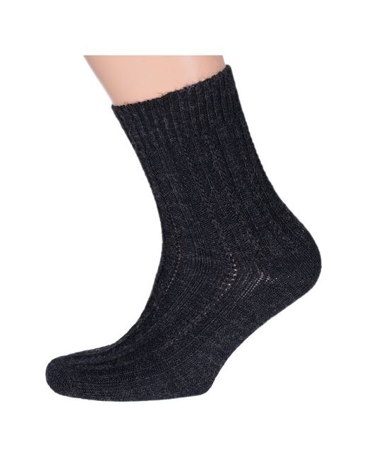 RuSocks теплые носки Орудьевский трикотаж черные размер 29
