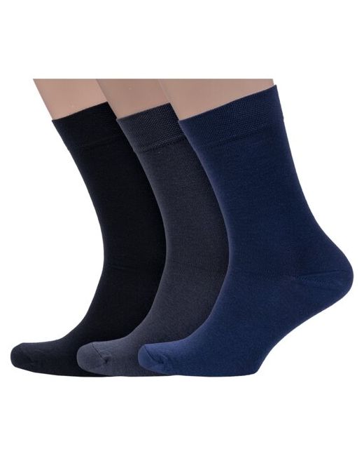 Носкофф Комплект из 3 пар мужских носков алсу микс 1 размер 27-29