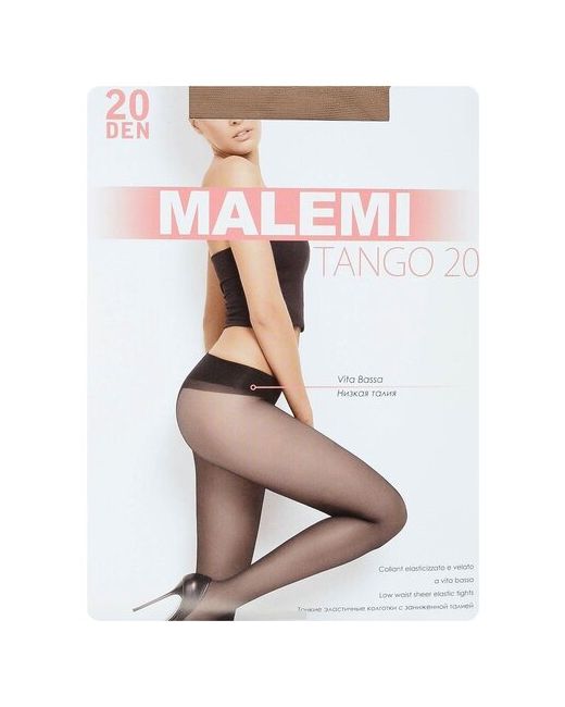 Malemi Колготки классические Tango 20 размер IV daino бежевый