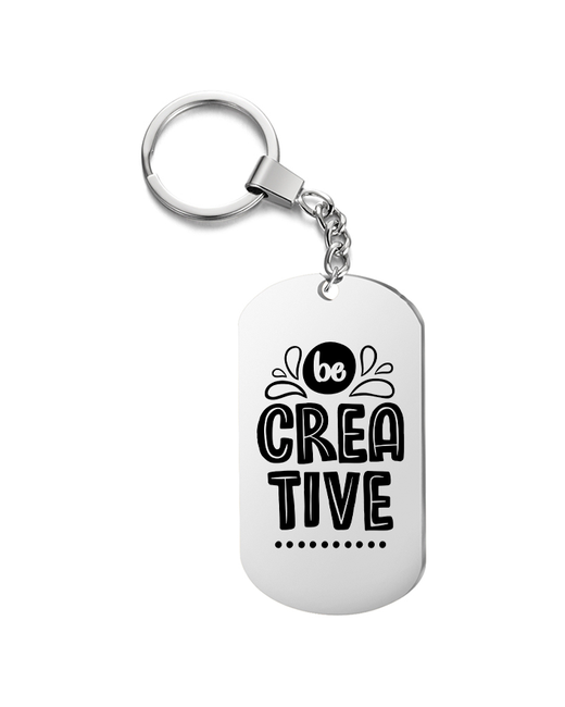 irevive Брелок для ключей be creative с гравировкой подарочный жетон на сумкув подарок