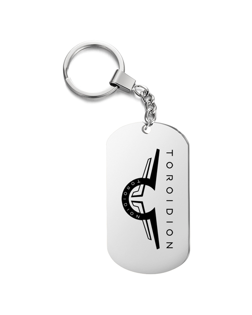 irevive Брелок для ключей Toroidion гравировкой подарочный жетон на сумку ключи в подарок
