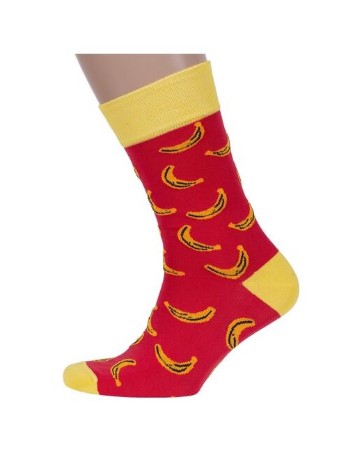 Lorenzline носки красно-желтые размер 25