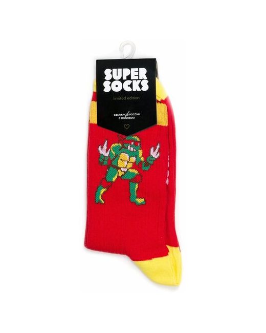 Super socks Носки с рисунками TMNT Рафаэль