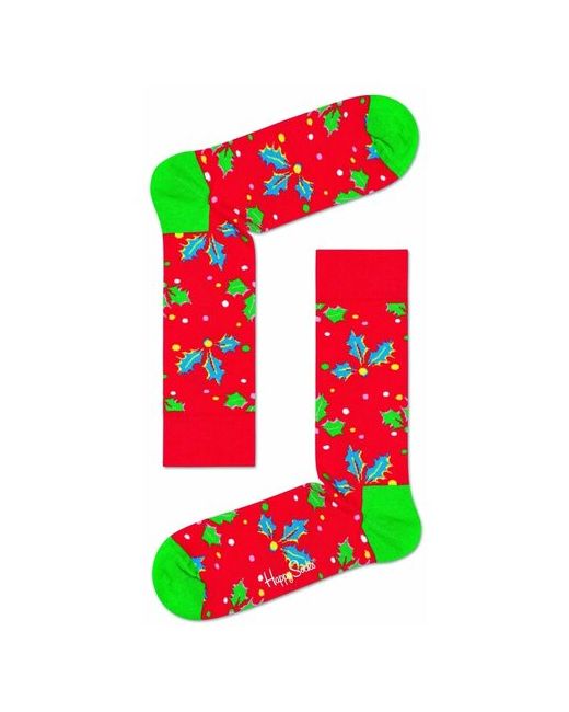 Happy Socks Носки унисекс Holly Sock с остролистом 25